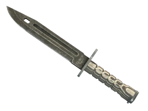 ★ StatTrak™ Bayonet | Black Laminate (Battle-Scarred)