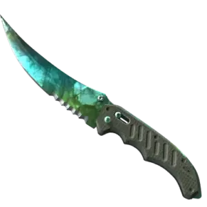 ★ StatTrak™ Flip Knife | Gamma Doppler Phase 4 (Factory New)