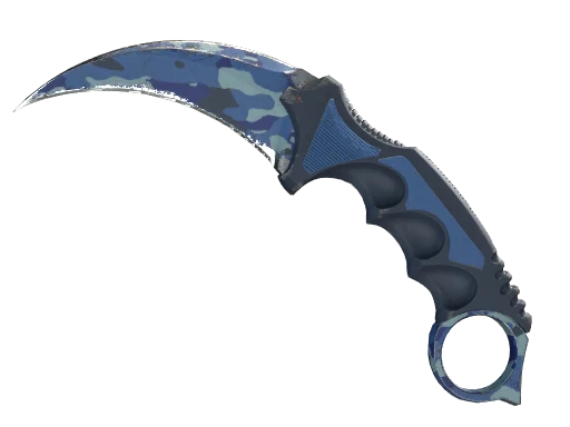 ★ StatTrak™ Karambit | Bright Water (Well-Worn)