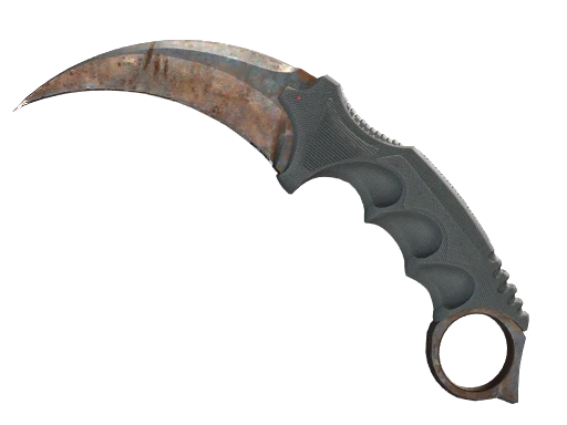 ★ StatTrak™ Karambit | Rust Coat (Battle-Scarred)