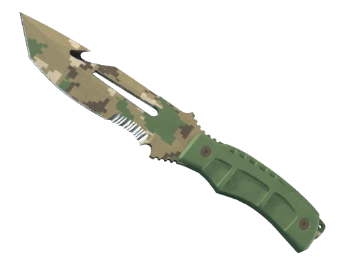 ★ StatTrak™ Survival Knife | Forest DDPAT (Well-Worn)