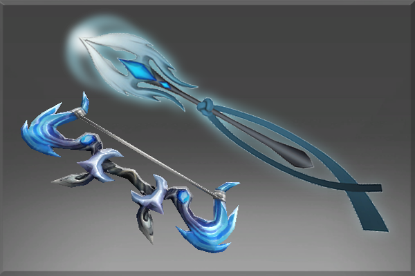 Autographed Crescent Bow