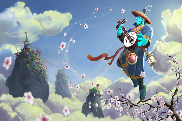 Blossoming Harmony Loading Screen
