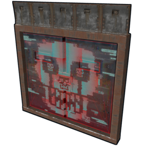 Corrupted Armored Double Door