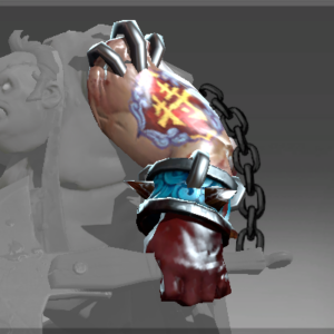 Cursed Emblazoned Arm of Delicacies of Butchery