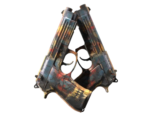 Dual Berettas | Hideout (Minimal Wear)