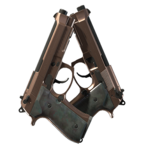 Dual Berettas | Rose Nacre (Minimal Wear)