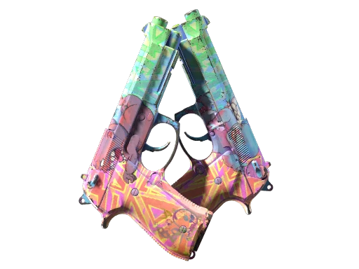 Dual Berettas | Sweet Little Angels (Well-Worn)