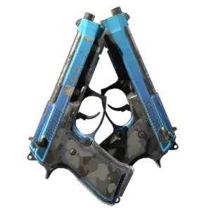 Dual Berettas | Urban Shock (Well-Worn)