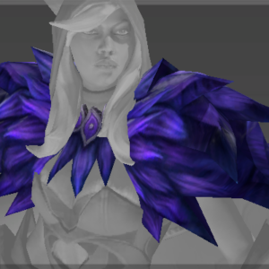 Genuine Shoulders of the Black Wind Raven