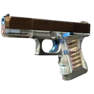 Glock-18 | Clear Polymer (Battle-Scarred)