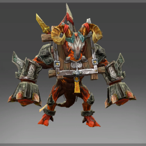 Inscribed Bronzemonster of the Wailing Inferno