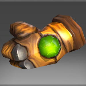 Inscribed Emerald Frenzy Glove