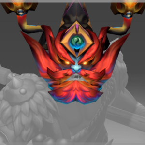 Inscribed Fury of the Damned Mask