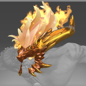 Inscribed Golden Draca Mane