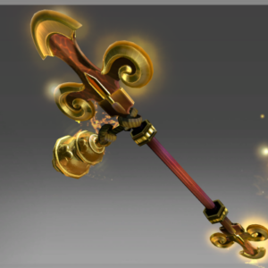 Inscribed Golden Staff of Gun-Yu