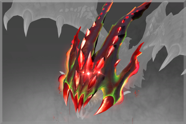 Inscribed Malefic Drake's Hood of the Crimson Witness