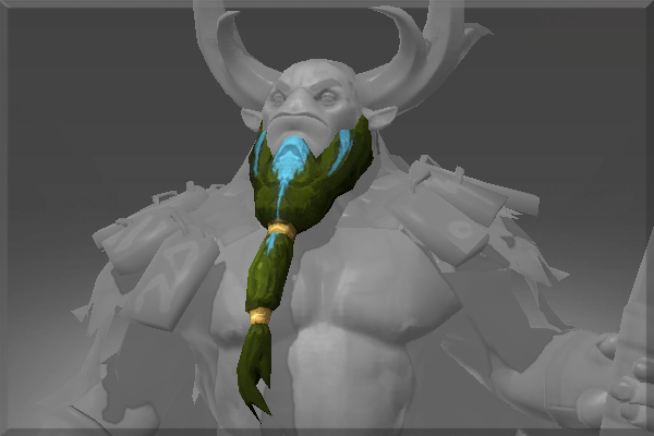 Inscribed Modestly Braided Beard