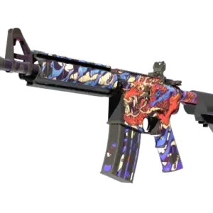 M4A4 | 龍王 (Dragon King) (Well-Worn)