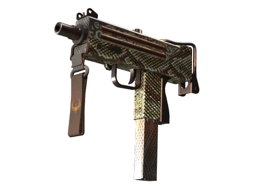 MAC-10 | Hot Snakes (Well-Worn)