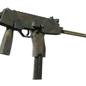 MP9 | Green Plaid (Well-Worn)