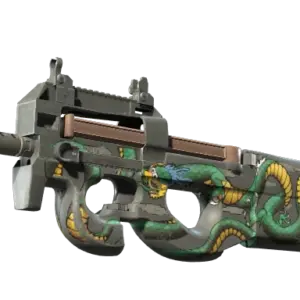 P90 | Emerald Dragon (Well-Worn)