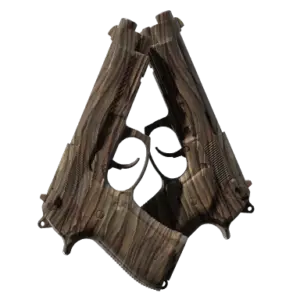 Souvenir Dual Berettas | Drift Wood (Minimal Wear)