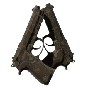 Souvenir Dual Berettas | Oil Change (Minimal Wear)