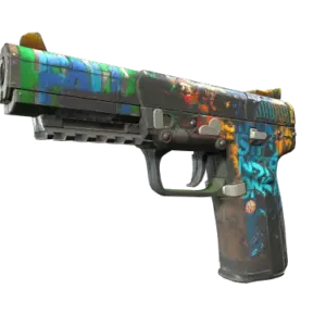 Souvenir Five-SeveN | Fall Hazard (Battle-Scarred)