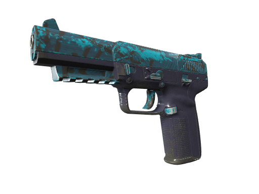 Souvenir Five-SeveN | Midnight Paintover (Well-Worn)