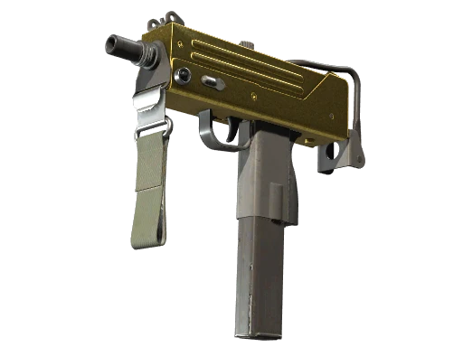 Souvenir MAC-10 | Gold Brick (Minimal Wear)