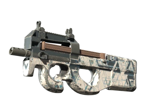 Souvenir P90 | Schematic (Well-Worn)