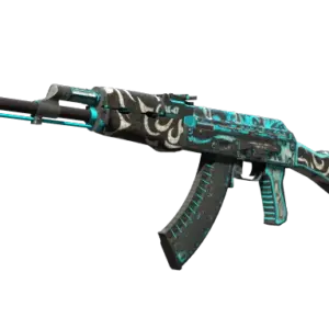 StatTrak™ AK-47 | Frontside Misty (Battle-Scarred)