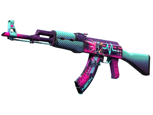 StatTrak™ AK-47 | Neon Rider (Minimal Wear)