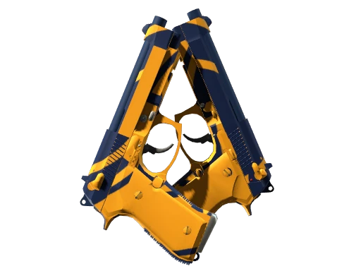 StatTrak™ Dual Berettas | Marina (Factory New)