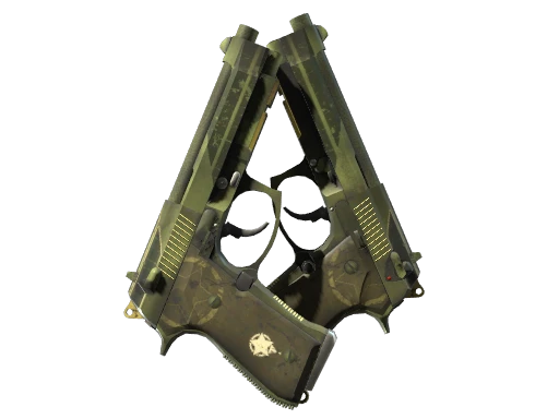 StatTrak™ Dual Berettas | Retribution (Factory New)