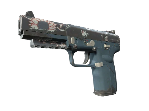 StatTrak™ Five-SeveN | Nightshade (Well-Worn)
