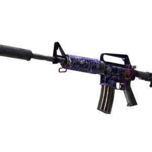 StatTrak™ M4A1-S | Black Lotus (Well-Worn)