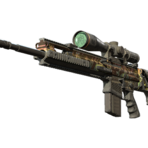 StatTrak™ SCAR-20 | Caged (Battle-Scarred)