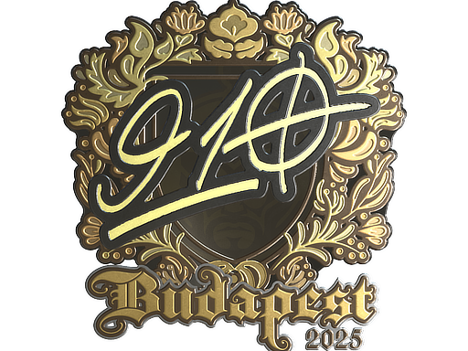 Sticker | 910 (Gold) | Budapest 2025