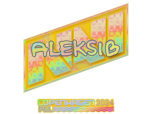 Sticker | Aleksib (Holo) | Copenhagen 2024