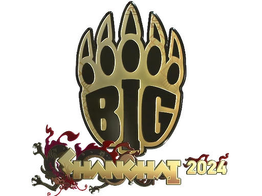 Sticker | BIG (Gold) | Shanghai 2024