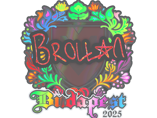 Sticker | Brollan (Holo) | Budapest 2025