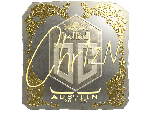 Sticker | Chr1zN (Gold) | Austin 2025