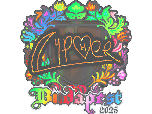 Sticker | Cypher (Holo) | Budapest 2025