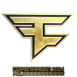 Sticker | FaZe Clan (Gold) | Copenhagen 2024