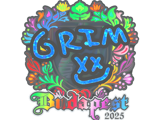 Sticker | Grim (Holo) | Budapest 2025