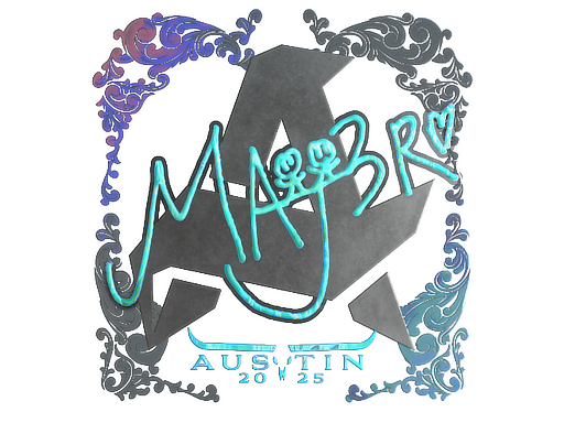 Sticker | MAJ3R (Holo) | Austin 2025