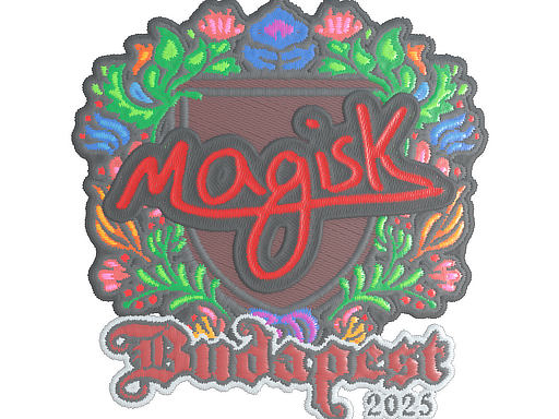 Sticker | Magisk (Embroidered) | Budapest 2025