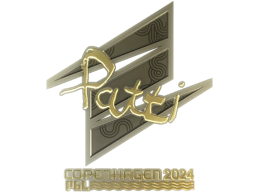 Sticker | Patti (Gold) | Copenhagen 2024